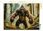 CALVENDO Puzzle Der mysteriöse Bigfoot in den Wäldern der USA | 1000 Teile Lege-Größe 64x48cm Foto-Puzzle für glückliche Stunden