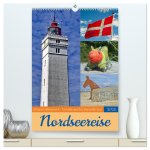 Nordseereise - Jütland in Dänemark - Von Blavand bis Henne Strand (hochwertiger Premium Wandkalender 2025 DIN A2 hoch), Kunstdruck in Hochglanz