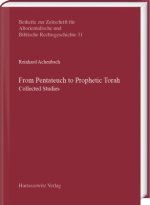 From Pentateuch to Prophetic Torah