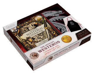 OFF WESTEROS COOKBK & APRON GIFT SET