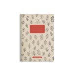 matabooks - A5 Notizheft aus Graspapier - Maya Farbe: Grapefruit