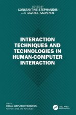 Interaction Techniques and Technologies in Human-Computer Interaction