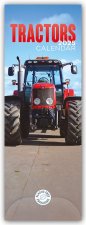 Tractors Slim Calendar 2025