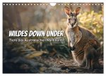 Wildes Down Under: Tiere des Australischen Kontinents (Wandkalender 2025 DIN A4 quer), CALVENDO Monatskalender