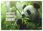Magische Tierwelt Asiens (Wandkalender 2025 DIN A4 quer), CALVENDO Monatskalender