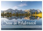 Seen in Österreich (Wandkalender 2025 DIN A2 quer), CALVENDO Monatskalender
