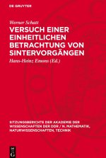 Versuch einer einheitlichen Betrachtung von Sintervorgängen