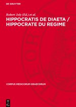 Hippocratis De Diaeta / Hippocrate Du regime