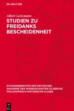 Studien zu Freidanks Bescheidenheit