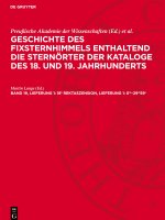 Der südliche Sternhimmel, Band 19: 18h Rektaszension, Lieferung 1: Om-29m59s
