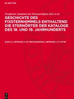 Der südliche Sternhimmel, Band 21: 20h Rektaszension, Lieferung 1: 0m-25m-59s
