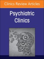 Cognitive Behavioral Therapy, An Issue of Psychiatric Clinics of North America