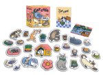 CAT CAFE MAGNET SET