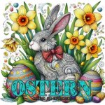 Ostern Malbuch für Erwachsene