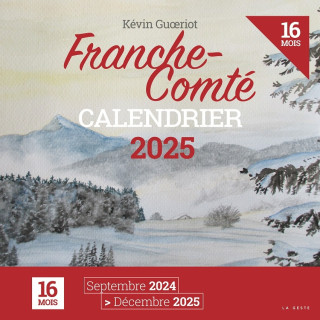 CALENDRIER 2025 FRANCHE-COMTE (GESTE)