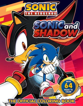 SONIC & SHADOW OFF COLORING BK