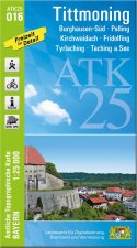 ATK25-O16 Tittmoning (Amtliche Topographische Karte 1:25000)