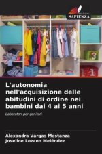 L'autonomia nell'acquisizione delle abitudini di ordine nei bambini dai 4 ai 5 anni