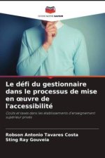 Le défi du gestionnaire dans le processus de mise en oeuvre de l'accessibilité