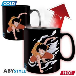 ONE PIECE-Mug Heat Change-Luffy & Ace ()