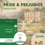 Pride and Prejudice / Stolz und Vorurteil - Hardcover Teil 1 (Buch + MP3-Audio-CD & Gratis-Geschenke) - Frank-Lesemethode, m. 1 Audio-CD, m. 1 Audio,