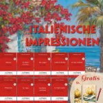 Italienische Impressionen (3 Bücher + Audio-Online & Gratis-Geschenke) - Frank-Lesemethode, m. 9 Audio, m. 9 Audio, 9 Teile