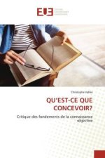 QU'EST-CE QUE CONCEVOIR?