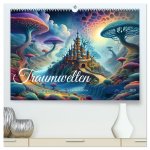 Traumwelten Surreale Landschaften (hochwertiger Premium Wandkalender 2025 DIN A2 quer), Kunstdruck in Hochglanz