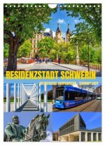 Residenzstadt Schwerin - Mecklenburg-Vorpommern - Terminplaner (Wandkalender 2025 DIN A4 hoch), CALVENDO Monatskalender
