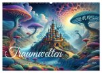 Traumwelten Surreale Landschaften (Wandkalender 2025 DIN A2 quer), CALVENDO Monatskalender