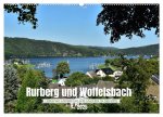 Rurberg und Woffelsbach - Leben wo andere Urlaub machen, in der Eifel (Wandkalender 2025 DIN A2 quer), CALVENDO Monatskalender