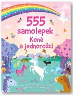 555 samolepek Koně a jednorožci