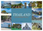 Thailand - Die Schönheit Asiens (Wandkalender 2025 DIN A2 quer), CALVENDO Monatskalender