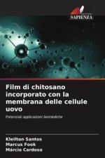 Film di chitosano incorporato con la membrana delle cellule uovo