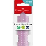 Linijka Sparkle Faber-Castell 30 cm 1szt.mix