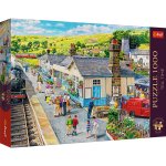 Puzzle 1000el. Premium Plus. Tea Time: Dworzec kolejowy