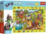 Puzzle 24el. Obserwacyjne - Spy Guy - Farma - Rodzina Treflików