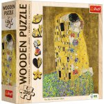 Puzzle Drewniane 200 el. Pocałunek - Gustav Klimt