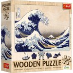 Puzzle Drewniane 200 el. Wielka Fala w Kanagawie