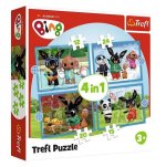Puzzle 4w1- Wesoły Bing  (12,15,20,24)