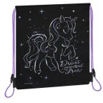 Worek na ramię czarny. Unicorn