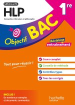 Objectif BAC 1re spécialité HLP