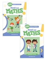 Haut les math CE1 - Fichier de l'élève en 2 volumes -ED 2024