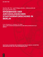 Die älteste Baugeschichte der Nikolaikirche in Alt-Berlin