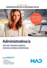 ADMINISTRATIVO/A DE LA ADMINISTRACION DE LA SEGURIDAD SOCIAL