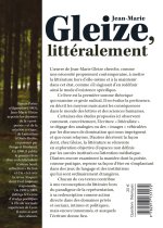 Jean-Marie Gleize, littéralement