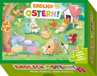Mein buntes Mini-Puzzle - Endlich Ostern! (Julia Seal)(Gra)