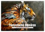 Fantastische Chimären - von zauberhaft bis atemberaubend (Wandkalender 2025 DIN A4 quer), CALVENDO Monatskalender