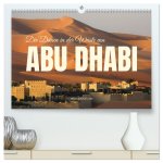 Die Dünen in der Wüste von Abu Dhabi (hochwertiger Premium Wandkalender 2025 DIN A2 quer), Kunstdruck in Hochglanz
