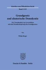 Grundgesetz und aleatorische Demokratie.